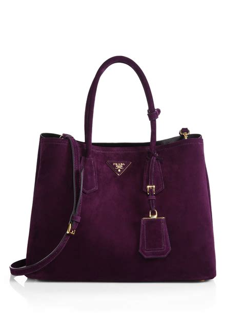 dark purple prada bag|purple Prada handbag.